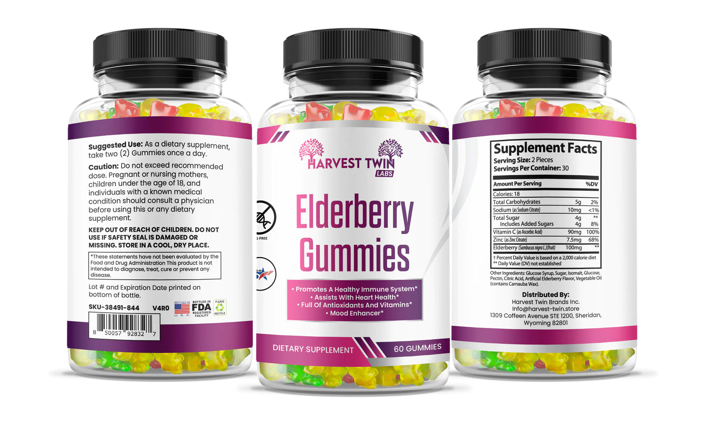Elderberry Cosmic Gummies