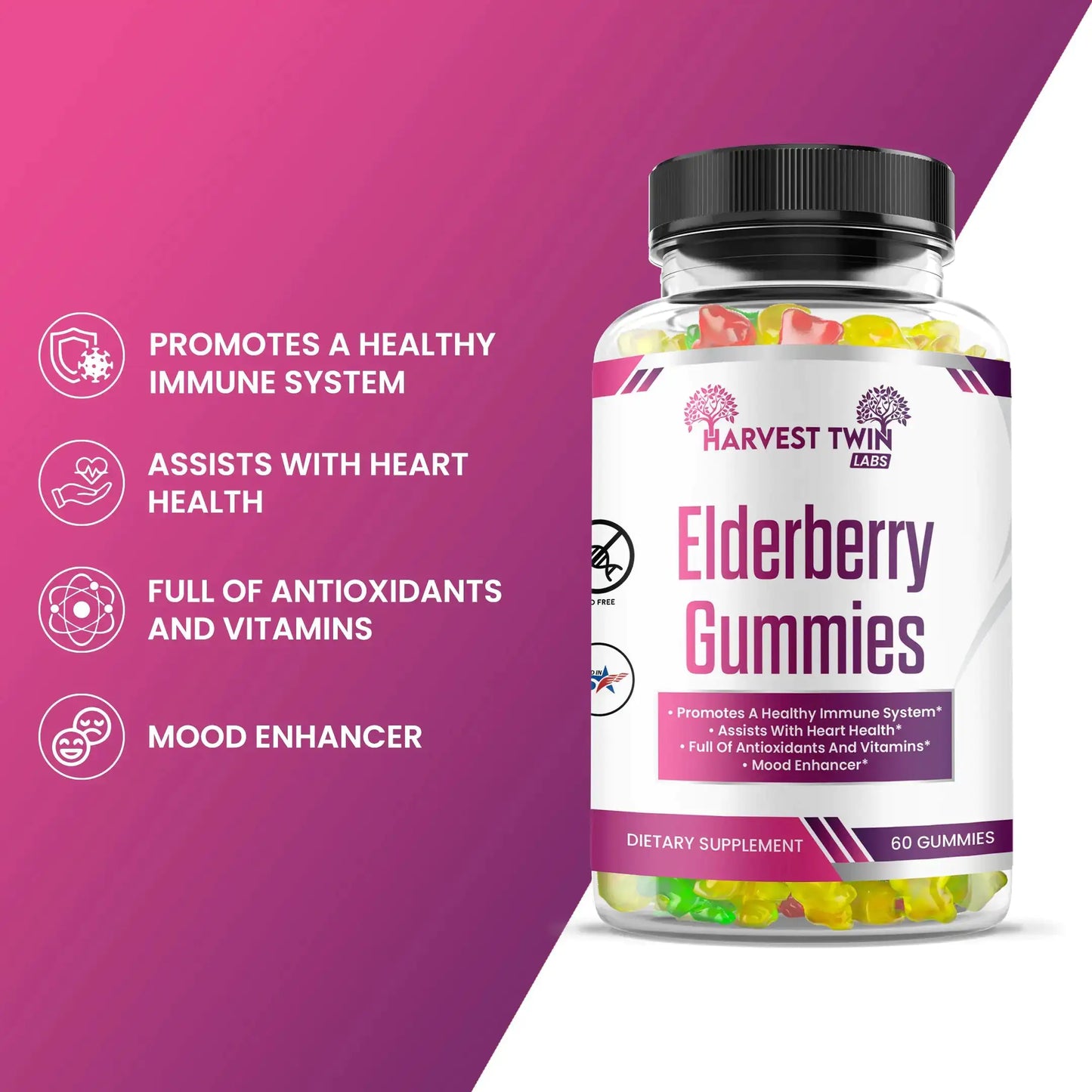 Elderberry Cosmic Gummies